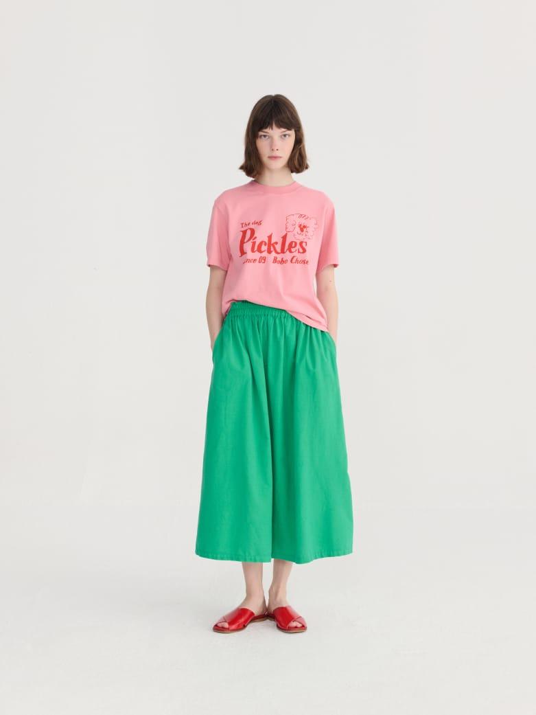 Bobo Choses The Dog Pickles Fitted T-shirt Damen pink